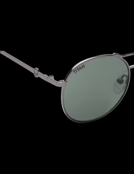 Sunglasses - Fastrack Dash by Titan Green Round Kids Sunglasses |Sunglasses for boys | Sunglasses for girls | Summer sunglasses for kids | Outdoor kids shades | Travel sunglasses kids | Everyday kids eyewear