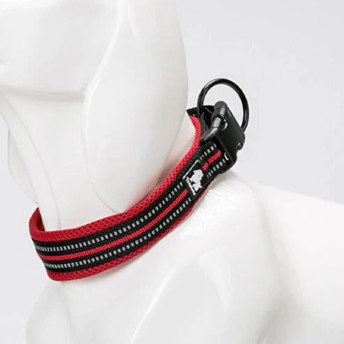 True love Classic Ultra Comfortable and Durable Dog Collars-Red