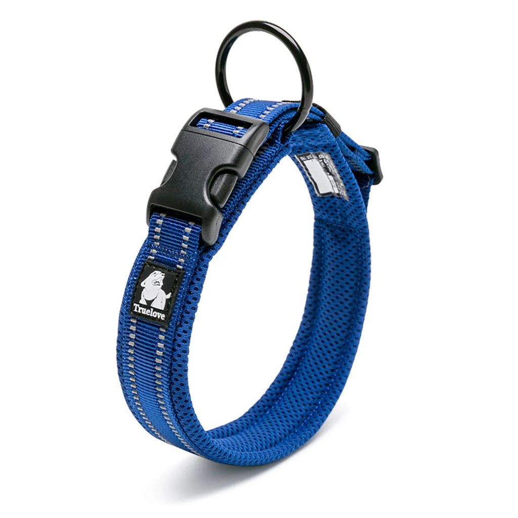 True love Classic Ultra Comfortable and Durable Dog Collars-Blue