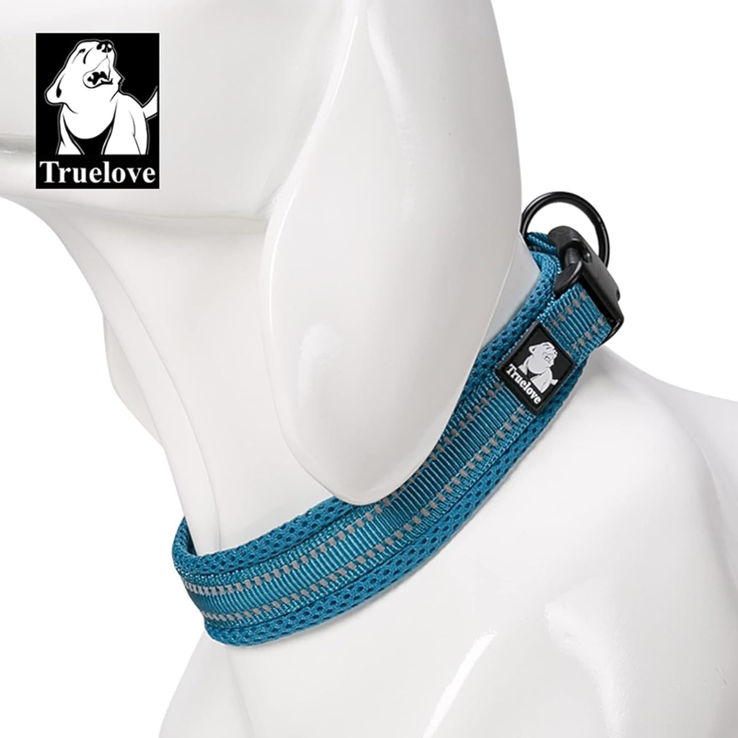 True love Classic Ultra Comfortable and Durable Dog Collars-Blue