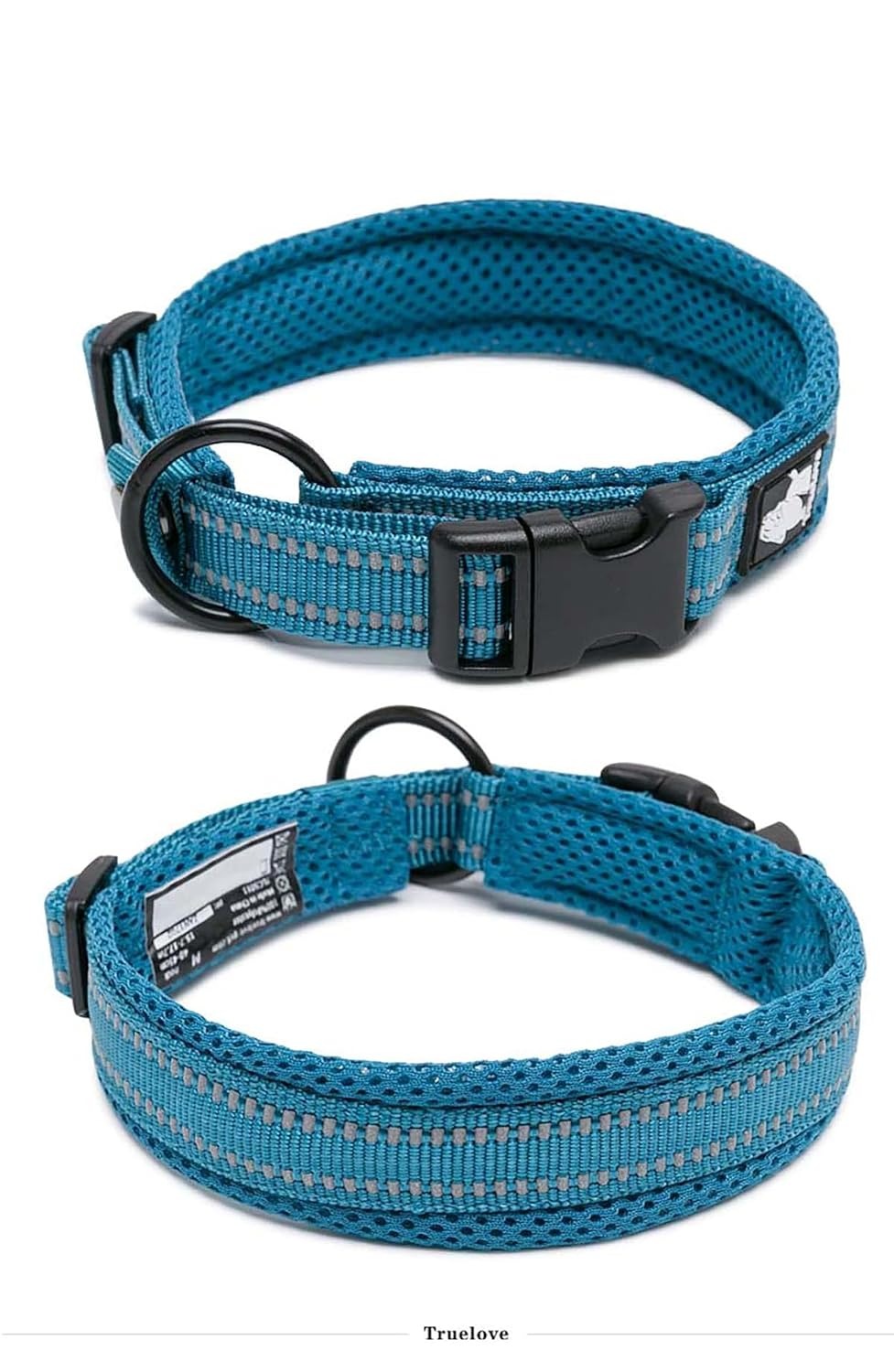 True love Classic Ultra Comfortable and Durable Dog Collars-Blue
