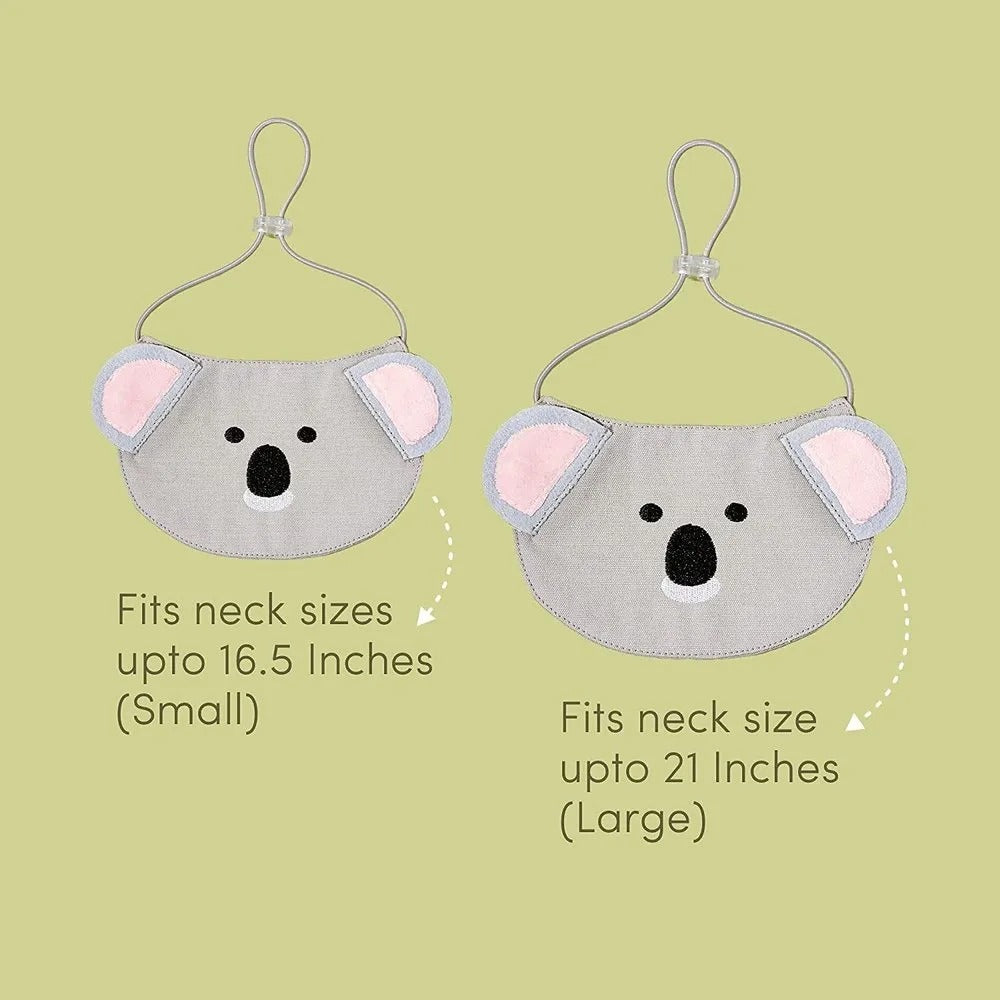 Fofos Cute Pet Bib Accessory-Grey