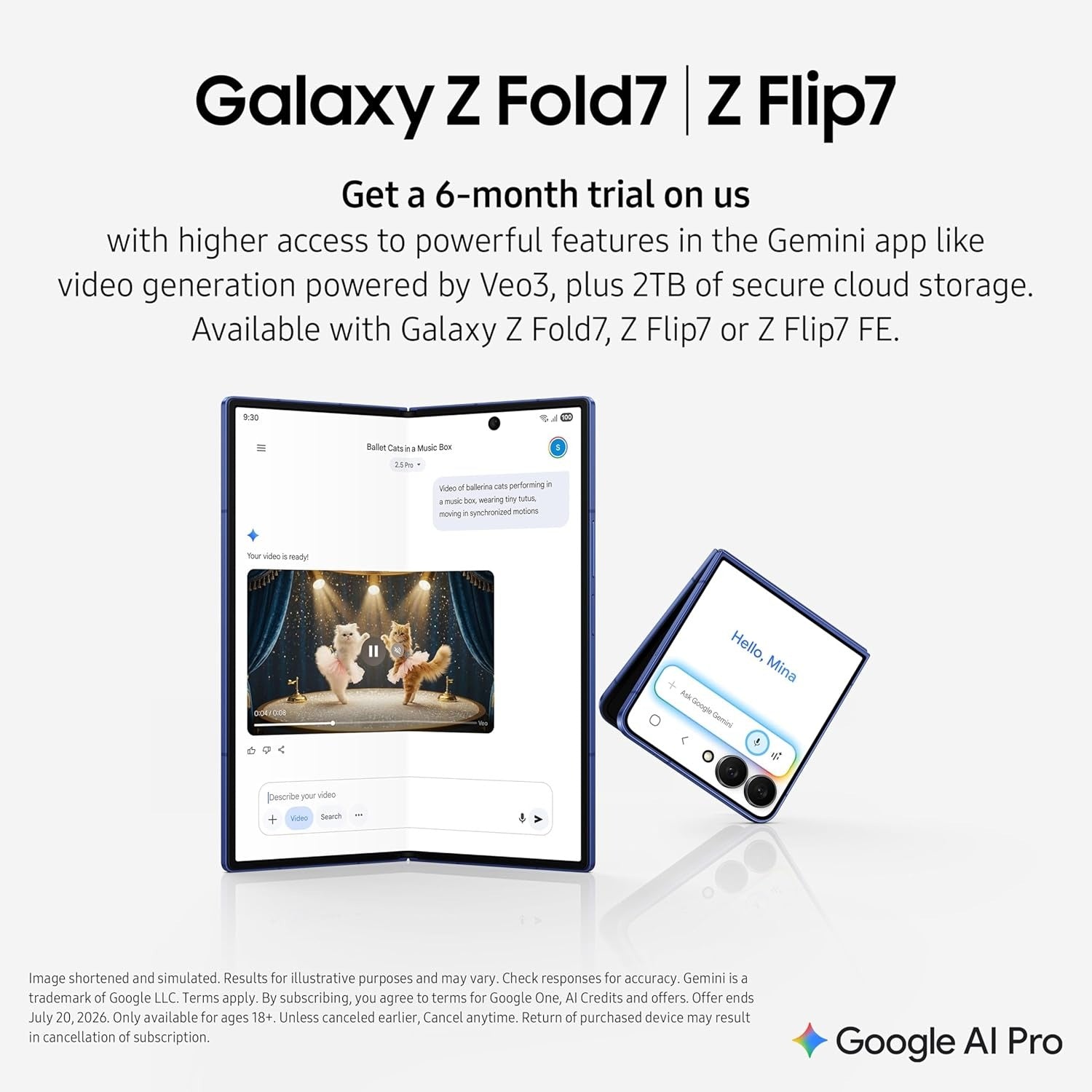 SAMSUNG - F966B GALAXY FOLD 7 12GB 256GB SILVER SHADOW