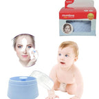 Baby Powder Puff by Mumlove – Soft, BPA-Free with Case (1 Pc) | blue |