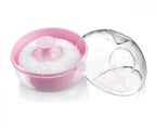Baby Powder Puff by Mumlove – Soft, BPA-Free with Case (1 Pc)|pink|