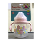 Baby Sipper Bottle with Handle – Snuggy Natural Flow Flip-Top Straw Cup (300ml, 1 Piece) |
