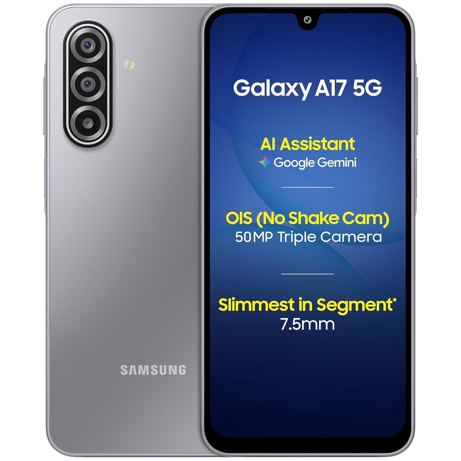 SAMSUNG - A176B GALAXY A17 5G 6GB 128GB GRAY