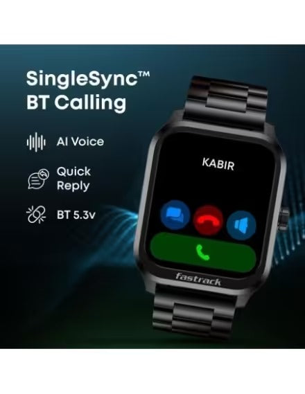 Fastrack Jupiter Retro Smartwatch with SingleSync BT Calling