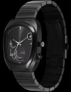 Fastrack Men UFO Quartz Multifunction Black Dial Stainless Steel Strap Watch