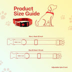 M-Pets Jolly Eco Collar for Dogs-Red