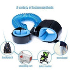 Anti Lost Safety Wrist Link Child Safety Harness Strap Rope Leash Walking Hand Belt Band Wristband(1.5m Blue)
