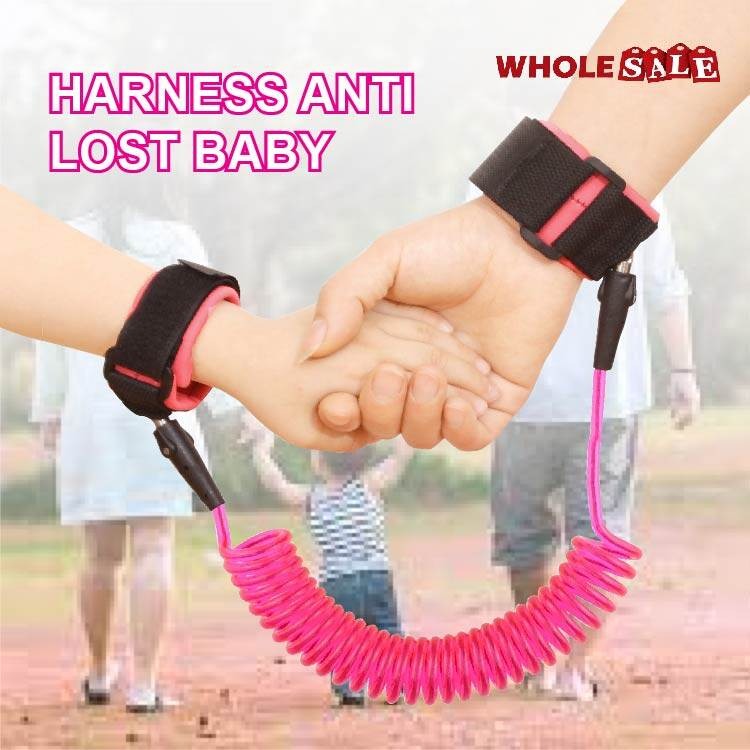 Baby Safety Harness Wrist Link – Anti-Lost Design, 1.5m / 1.8m Options, Comfortable & Secure | pink |