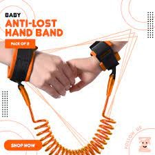 Baby Safety Harness Wrist Link – Anti-Lost Design, 1.5m / 1.8m Options, Comfortable & Secure | orange |