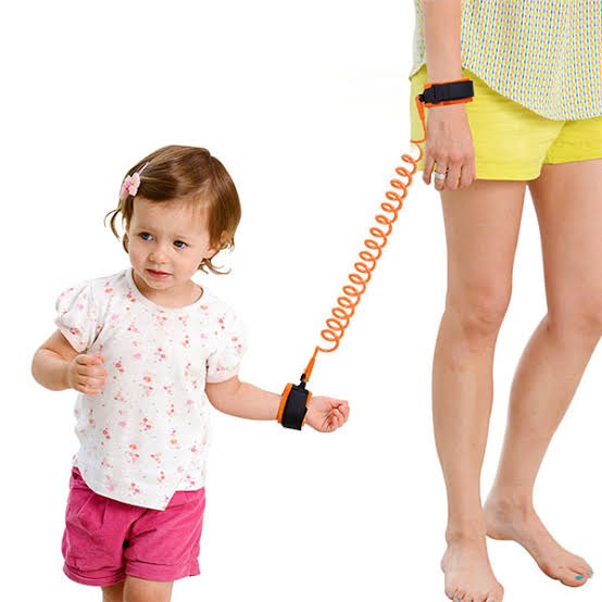 Baby Safety Harness Wrist Link – Anti-Lost Design, 1.5m / 1.8m Options, Comfortable & Secure | orange |