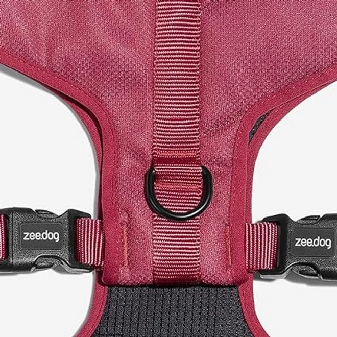 Zee Dog Adjustable Air Mesh Harness for Dogs- Bordeau