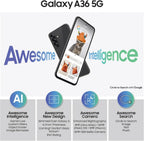 SAMSUNG - A366E GALAXY A36 5G 8GB 128GB BLACK