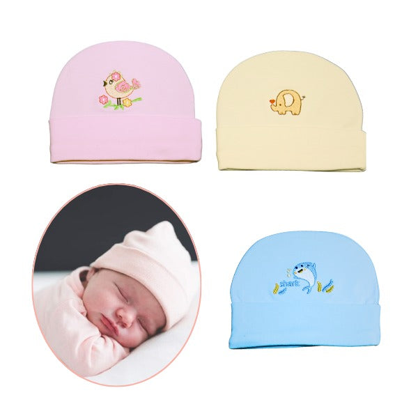 Baby Hat Cap – Soft Cotton for Boys & Girsigned to keep your little one warm and comfortable. Suitable for both boys and girls, these stretchy and breathable ha