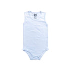 Baby Boy Sleeveless Bodysuit Pack of 3 – 100% Organic Cotton | 0–18 Months