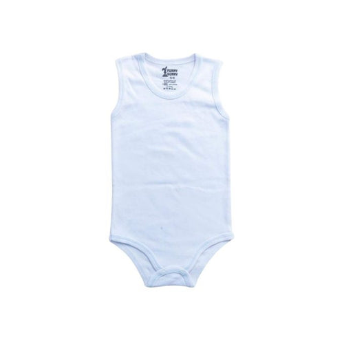 Baby Boy Sleeveless Bodysuit Pack of 3 – 100% Organic Cotton | 0–18 Months