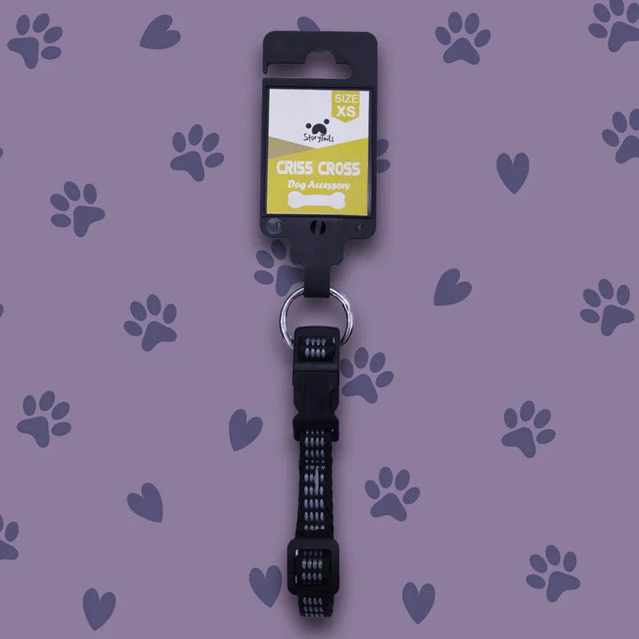 Story Tails Criss Cross Collar for Dogs