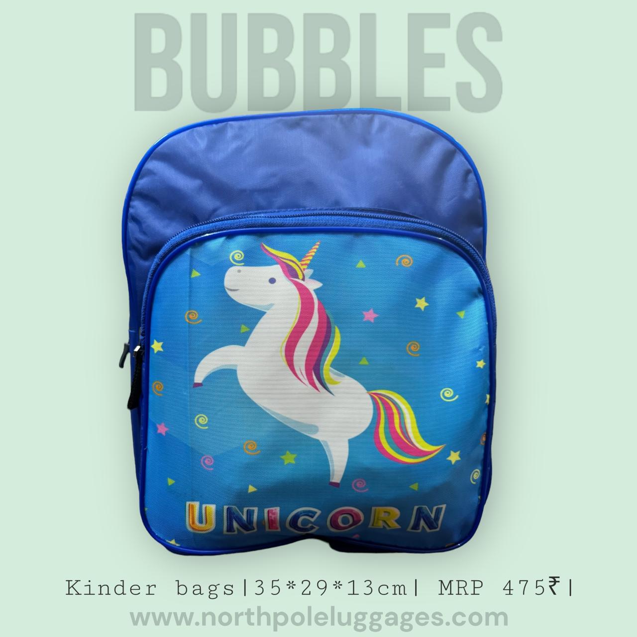 North Pole| Unicorn Kids Backpack  | Blue |,Unicorn Kids Backpack Blue ,Unicorn Backpack ,Unicorn School Bag for Kids ,Kids Unicorn Bag