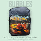 North Pole| Spider-Man Theme Kids Back Bag,Lightweight Kids Backpack ,Cartoon Printed School Bag, Durable Kids School Bag ,Comfortable Back Bag for Kids