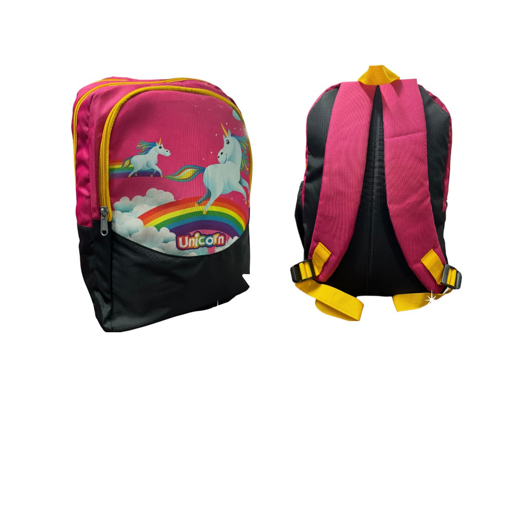 North Pole| Doodles unicorn printed school bag,Unicorn Kids Backpack ,Unicorn Backpack for Girls,Lightweight Kids School Bag