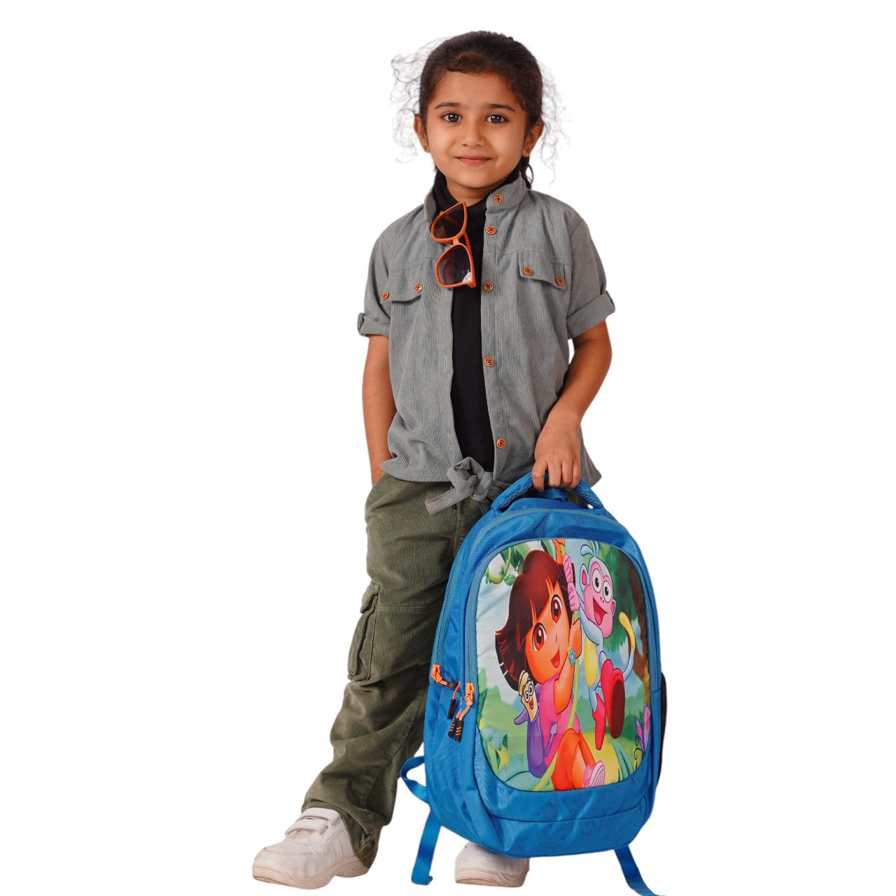 North Pole| Dora Theme Kids Bag,Lightweight Kids Backpack ,Cartoon Printed School Bag ,Small Size Kids School Bag ,Comfortable Kids Back Bag