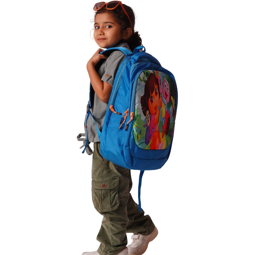 North Pole| Dora Theme Kids Bag,Lightweight Kids Backpack ,Cartoon Printed School Bag ,Small Size Kids School Bag ,Comfortable Kids Back Bag