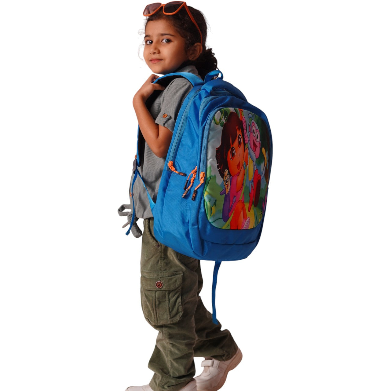 North Pole| Dora Theme Kids Bag,Lightweight Kids Backpack ,Cartoon Printed School Bag ,Small Size Kids School Bag ,Comfortable Kids Back Bag