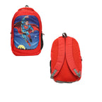 North Pole| Superman. Theme Kids Bag,Superman Cartoon Backpack, Superman Bag for Kids,Lightweight Kids Backpack, Cartoon Printed School Bag