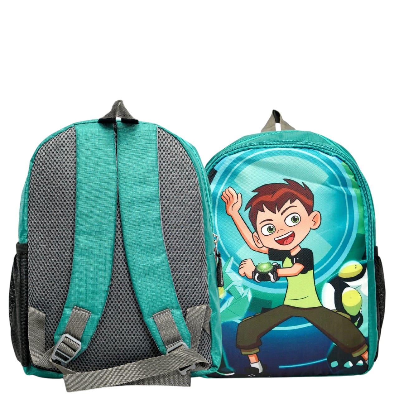 North Pole| Ben 10-themed backbag for children,Lightweight Kids Backpack ,Cartoon Printed School Bag, Durable Kids School Bag
