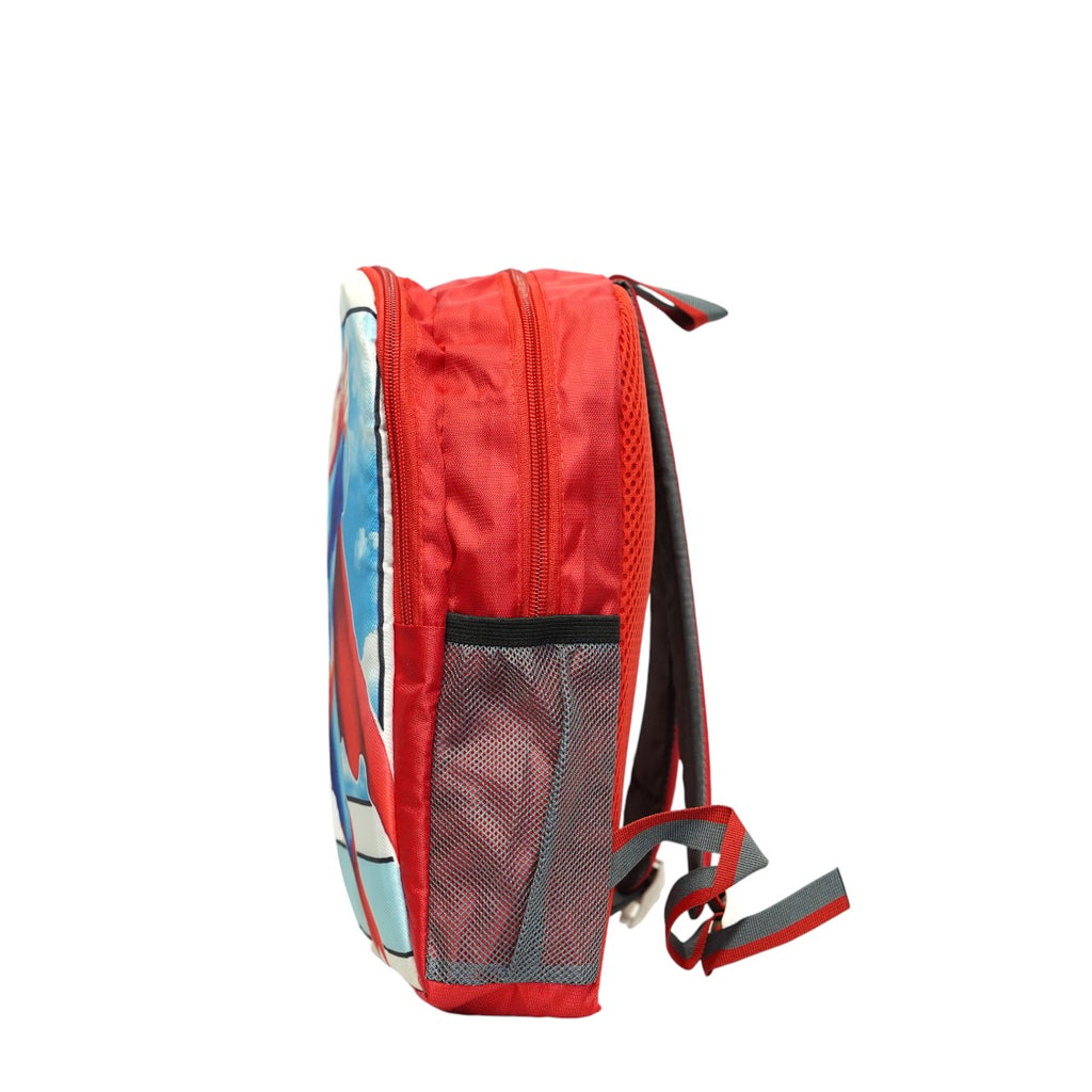 North Pole| Superman backbag for childrens,Lightweight Kids Backpack ,Durable Kids School Bag ,Cartoon Printed School Bag ,Comfortable Back Bag for Kids