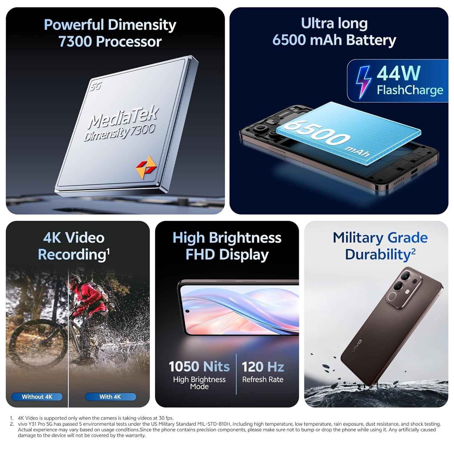 VIVO -  Y31 PRO 5G 8GB 128GB MOCHA BROWN