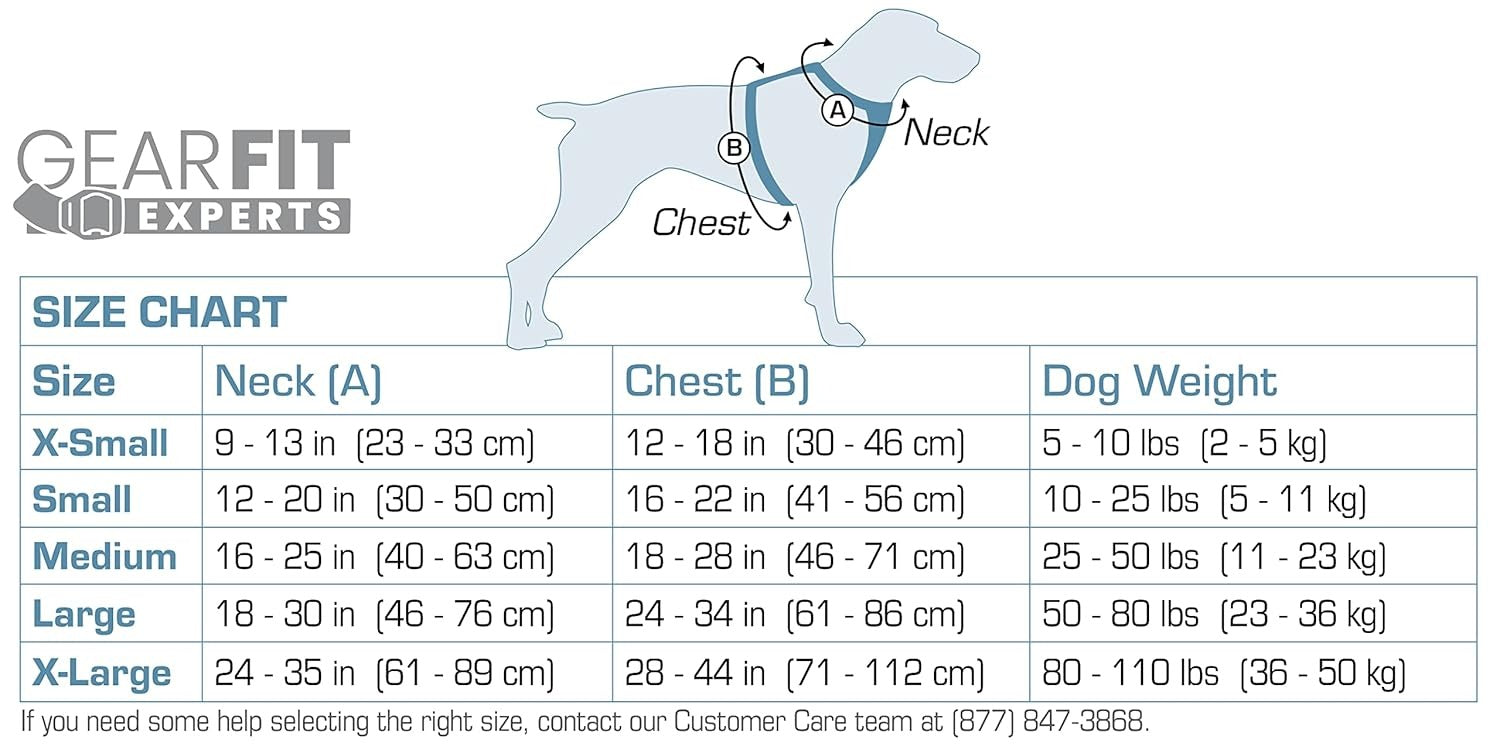Kurgo Journey Air Dog Harness-Coastal Blue