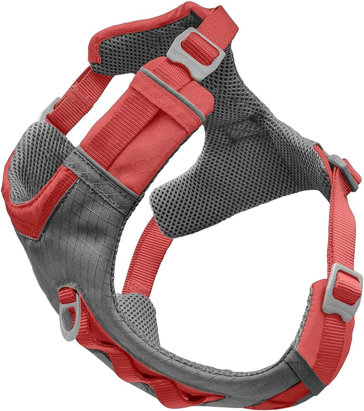 Kurgo Journey Air Dog Harness-Barn Red