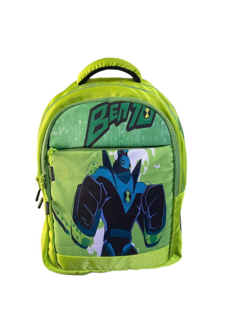 North Pole| Ben 10-themed kids' backpack,Lightweight Kids Backpack ,Durable Kids School Bag ,Cartoon Printed Backpack, Comfortable Back Bag for Kids