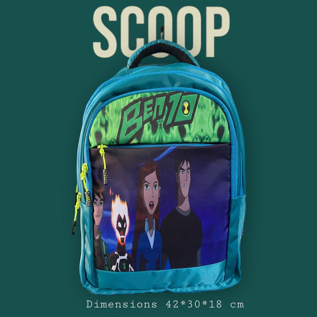 North Pole| Nort Pole| Ben 10 Alien Force Cartoon Printed Kids School Backpack,Cartoon Printed Kids School Backpack ,Lightweight Kids Backpack ,Durable Kids School Bag ,Comfortable Back Bag for Kids ,Small Size Kids Backpack