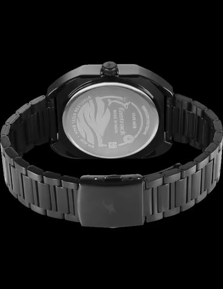 Fastrack Oceanyx Quartz Analog with Date Green Dial Black Strap Watch