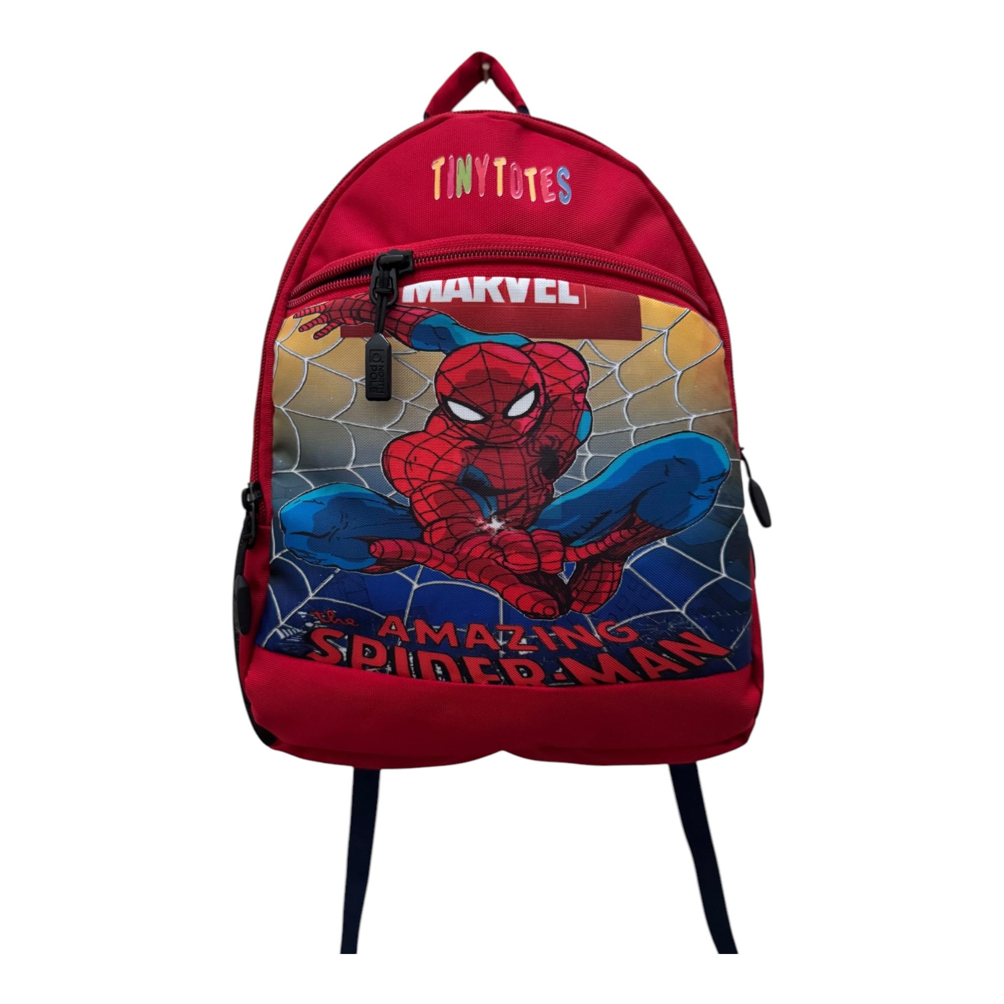 North Pole| Marvel Spider-Man backpack,Marvel Spider-Man School Backpack ,Spider-Man Theme Backpack ,Marvel Spider-Man Kids Bag