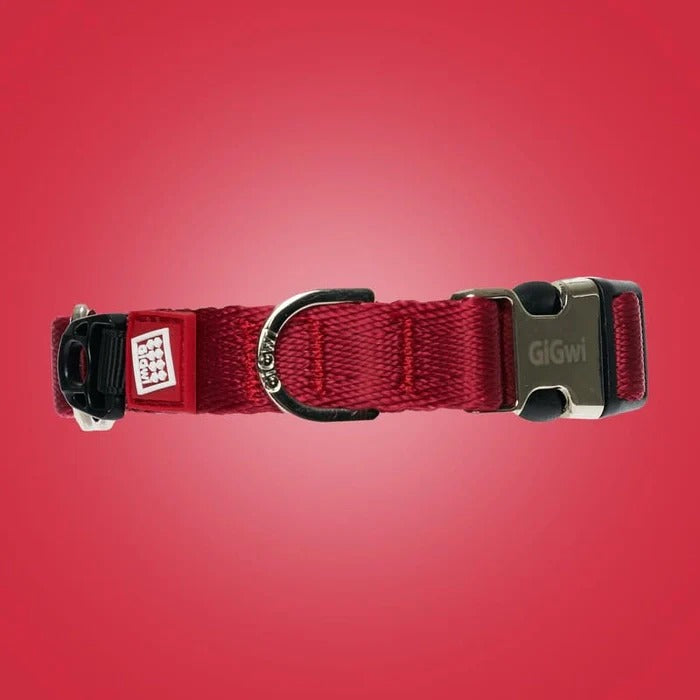 GiGwi Premium Line Collar for Dogs-Red