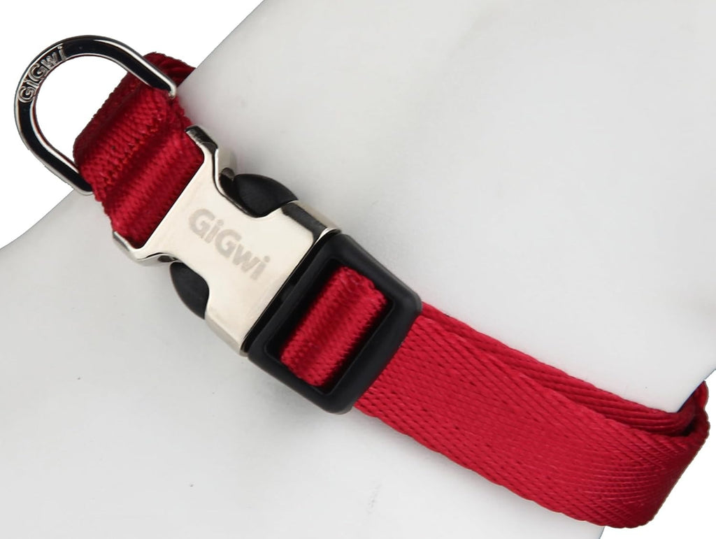 GiGwi Premium Line Collar for Dogs-Red