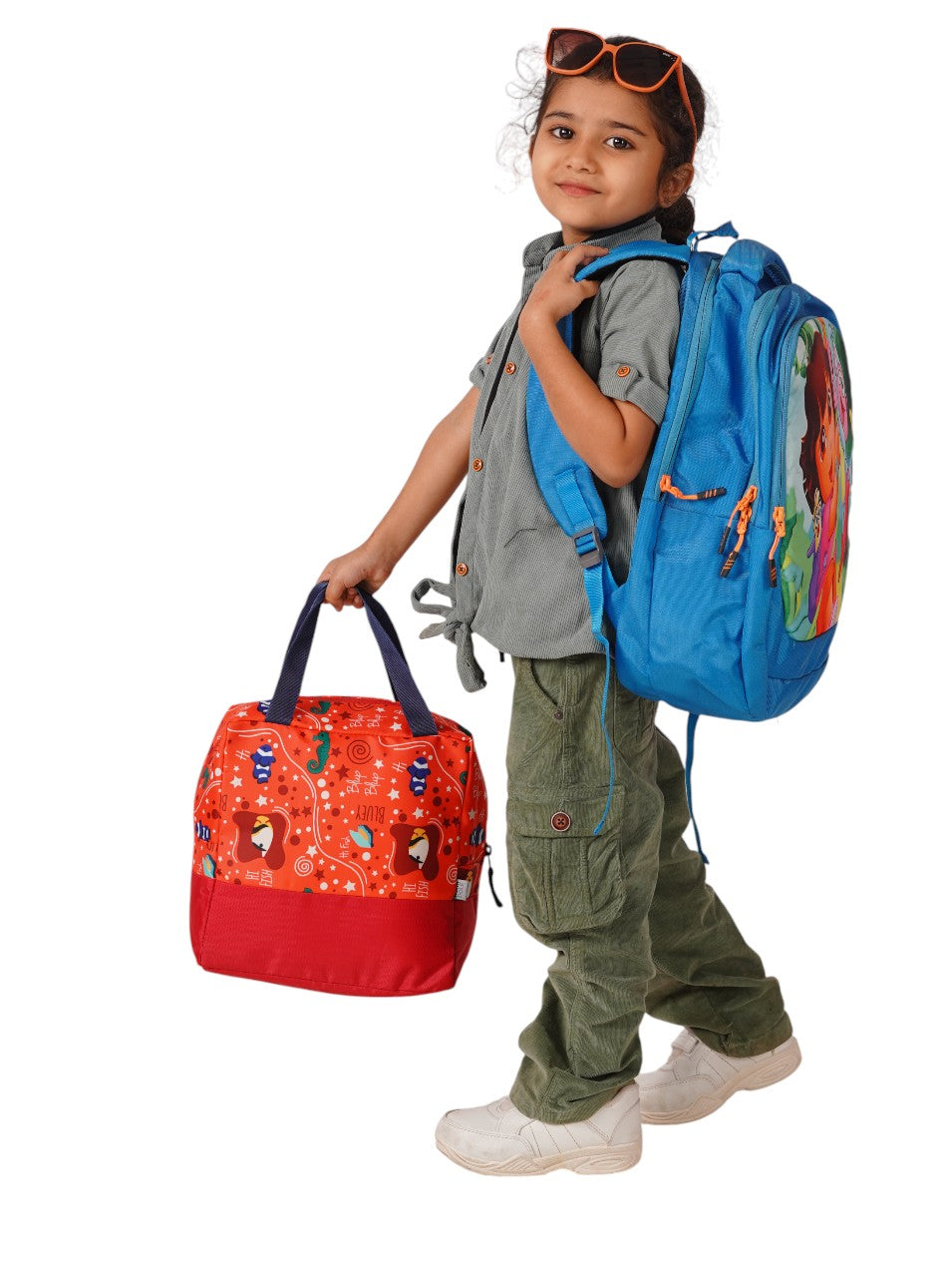 Niorth Pole| Lunch Printed Bag ,Kids Lunch Bag ,School Lunch Bag ,Lunch Bag for Kids