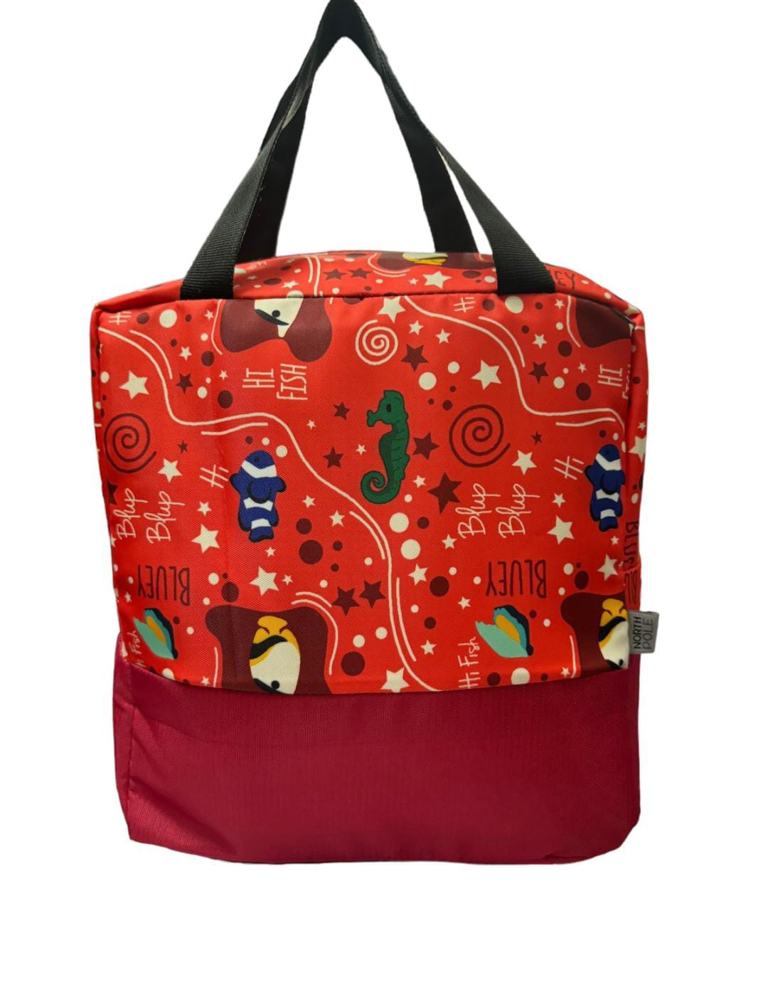 Niorth Pole| Lunch Printed Bag ,Kids Lunch Bag ,School Lunch Bag ,Lunch Bag for Kids