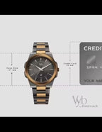 Fastrack Vyb 6.0 Nimbus Quartz Grey Round Dial Men's Watch
