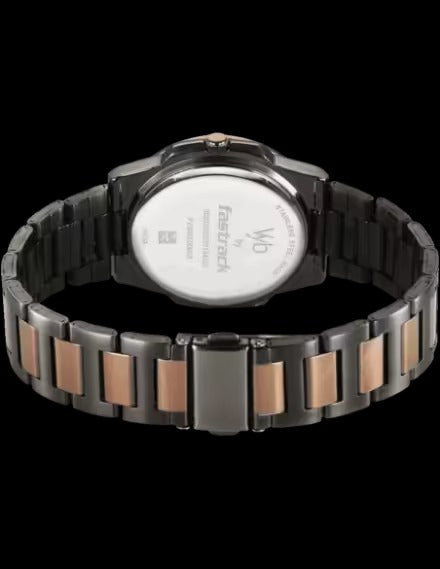 Fastrack Vyb 6.0 Nimbus Quartz Grey Round Dial Men's Watch