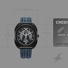 Fastrack Oceanyx Quartz Analog with Date Black Dial Blue Strap Watch
