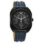 Fastrack Oceanyx Quartz Analog with Date Black Dial Blue Strap Watch
