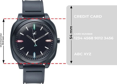Fastrack Hype Retro Aracde Quartz Analog Unisex Watch With Black Dial Black Silicone Strap Watch