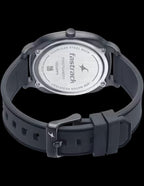 Fastrack Hype Retro Aracde Quartz Analog Unisex Watch With Black Dial Black Silicone Strap Watch